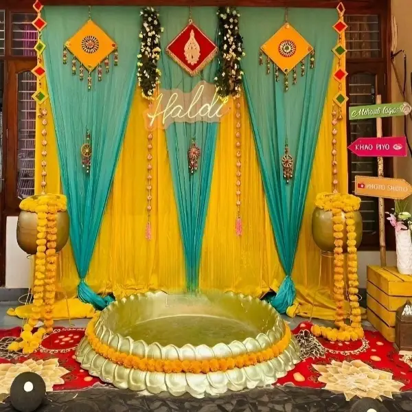 Haldi & Mehndi by CelebrateU Hyderabad